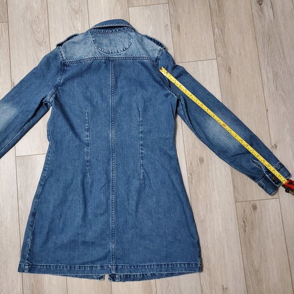 J. Peterman long Jean jacket. Size S - Picture 2 of 3